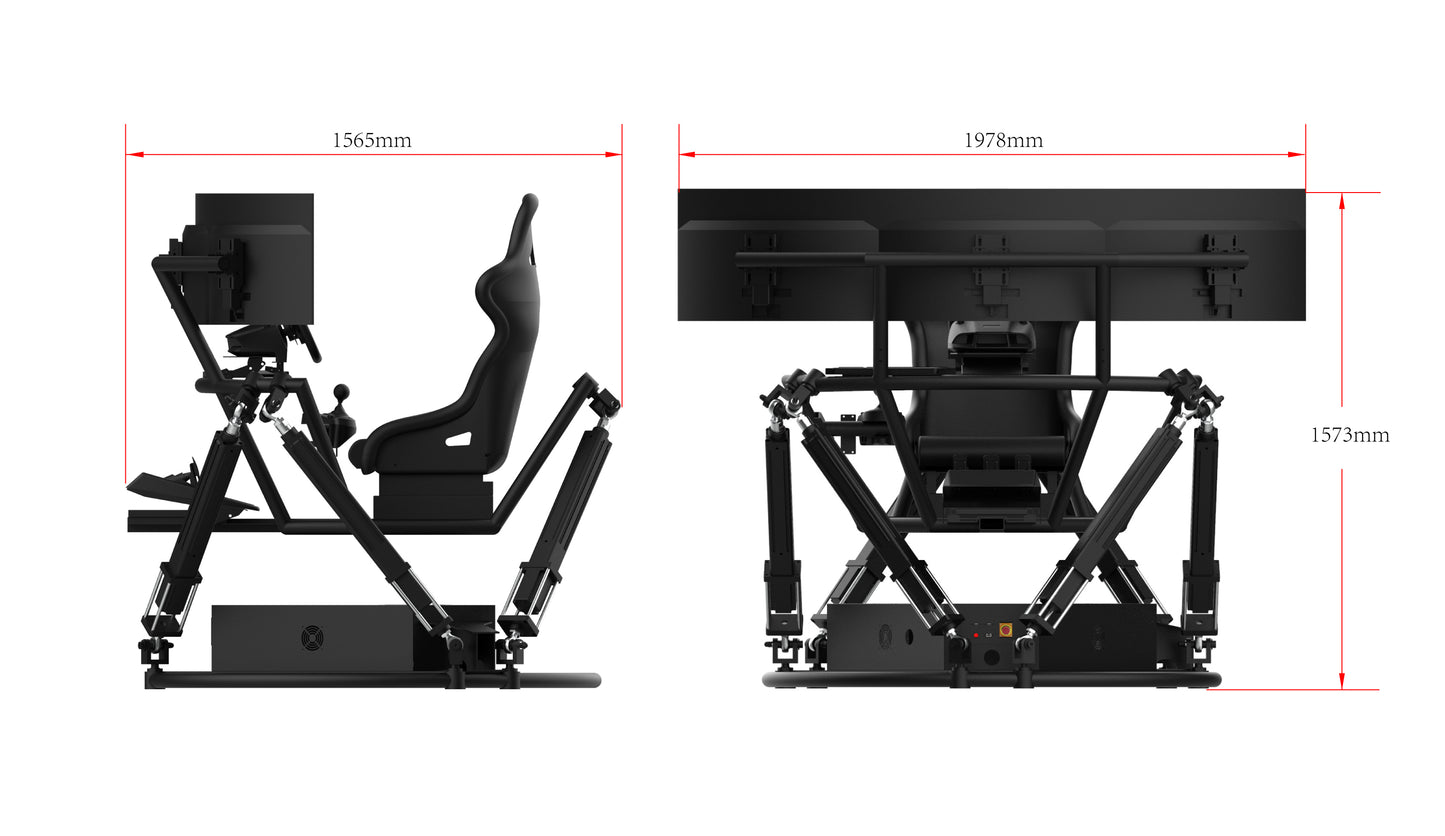 CloudRC AdvenX3 Cockpit Motion Chair 6DOF Racing Online System