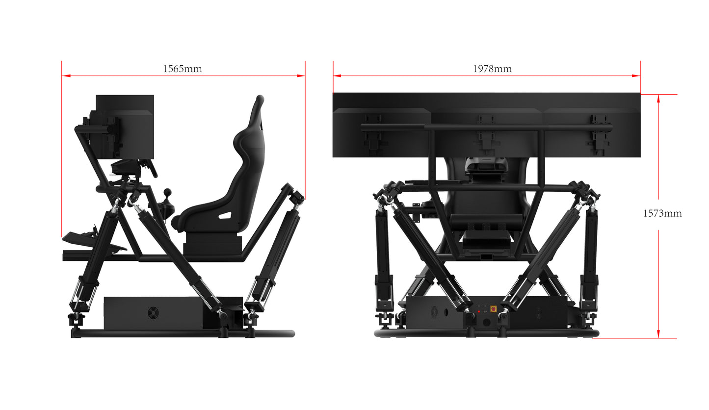 CloudRC AdvenX3  Cockpit  Motion Chair  6DOF  Racing Online System