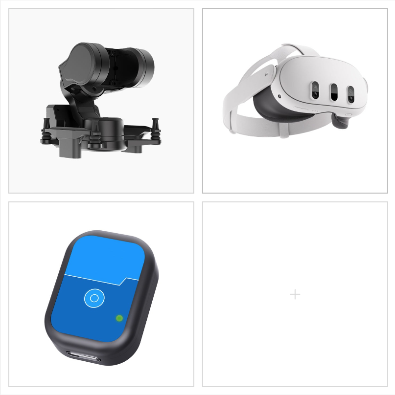 3-Axis FPV Camera Gimbal,vr glasses accessories PWM Control Compatible with cloudrc AdvenX3 mini lan version AdvenX3 pro