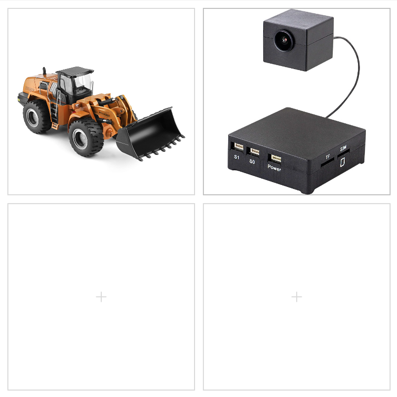 CloudRC Unlimited Range FPV RC Excavator Ready-to-Run - 4G/5G Real-Time Video & Voice Streaming Customized products