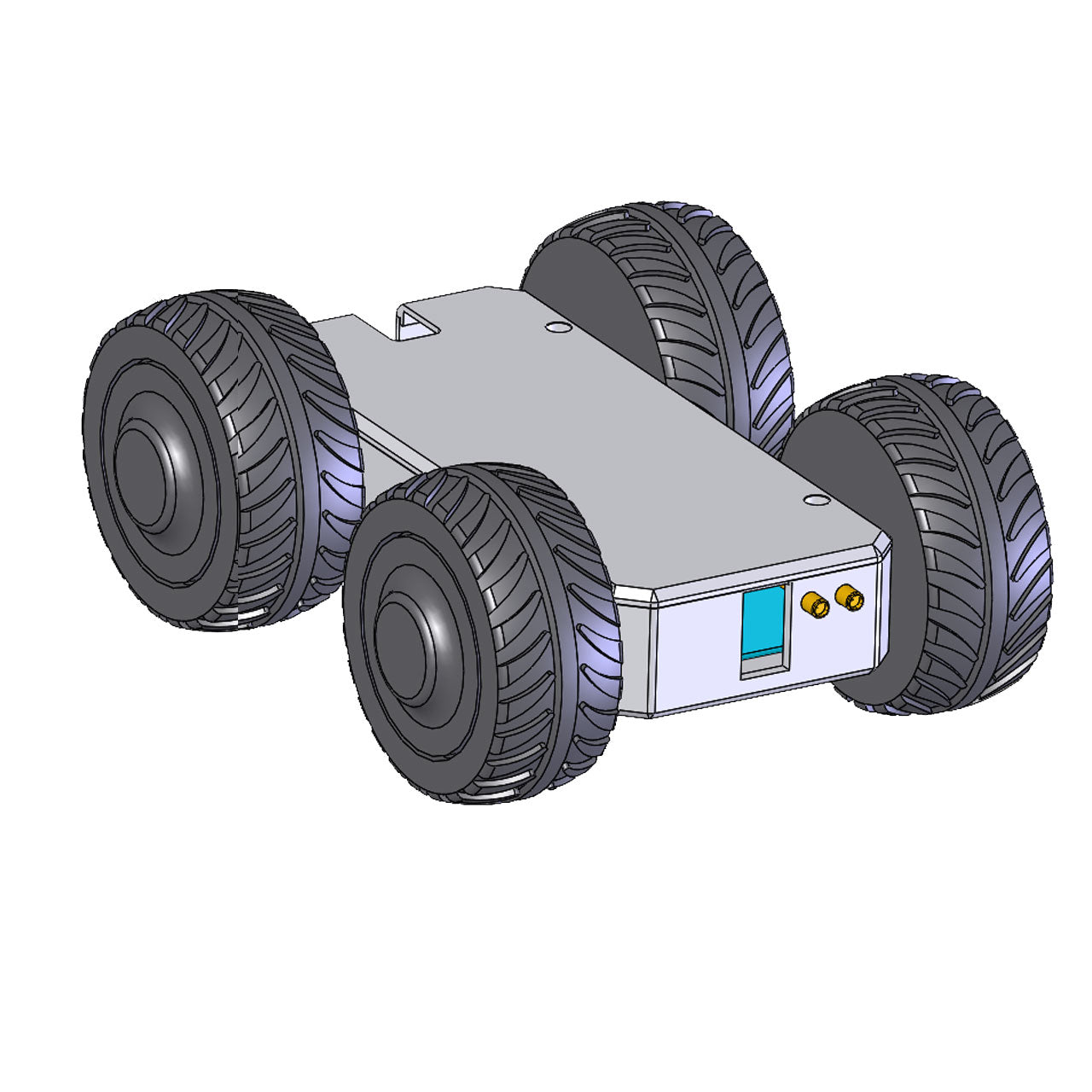 CloudRC Turtle Fpv Rover Crawler Ready-to-Run 4wd Cam Tough Silent Unlimited range 4g control communication