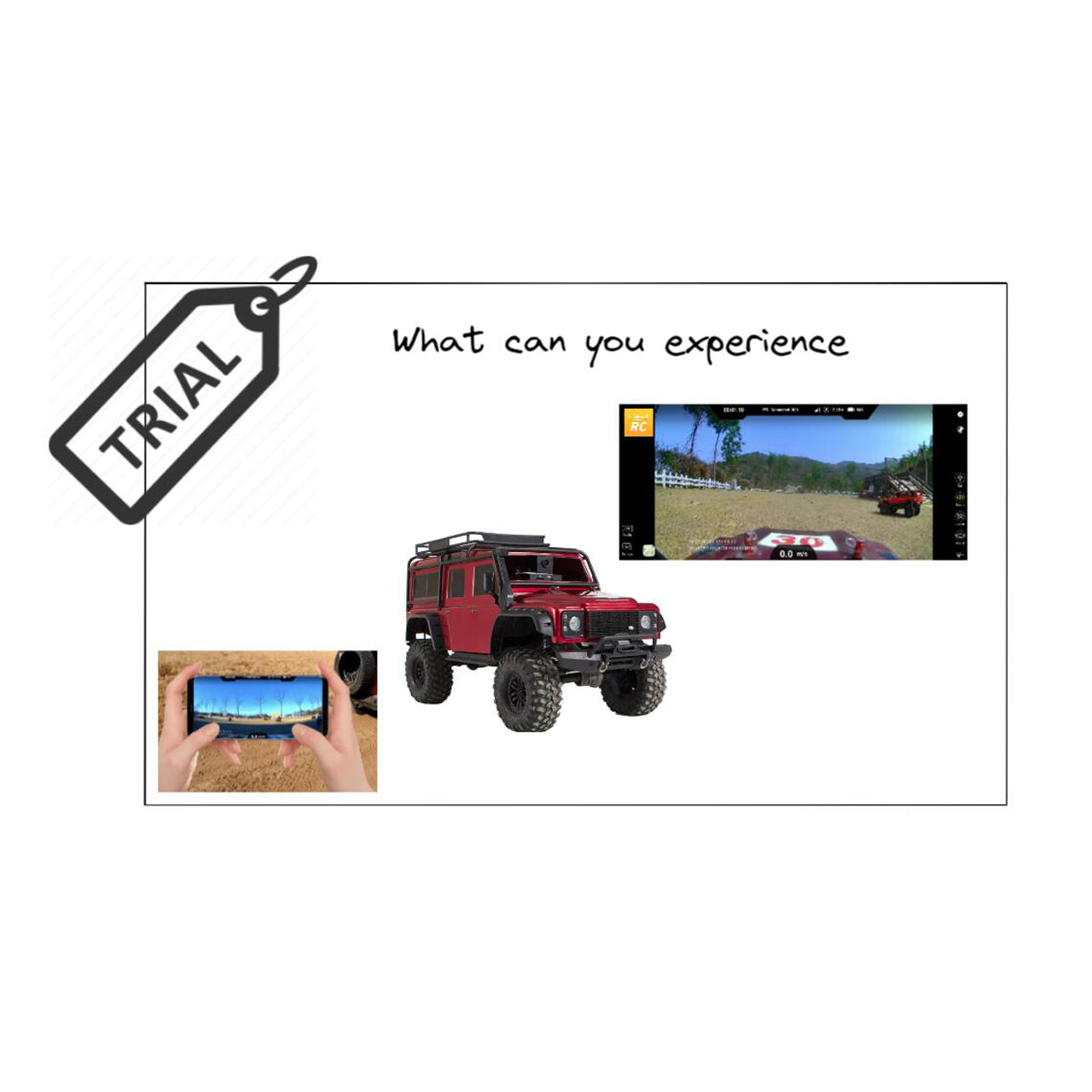 CloudRC AdvenX3 RC CAR FPV System Trial Products